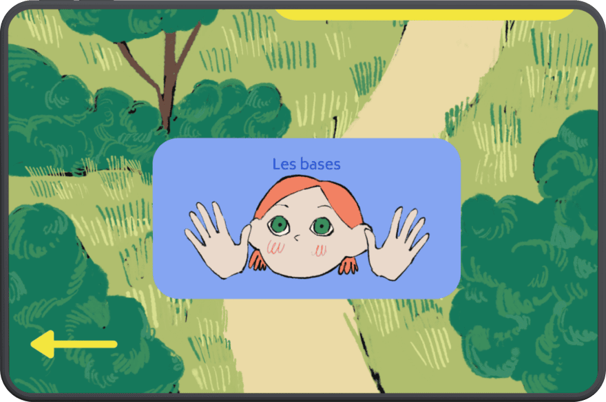 Illustration de la partie leçons