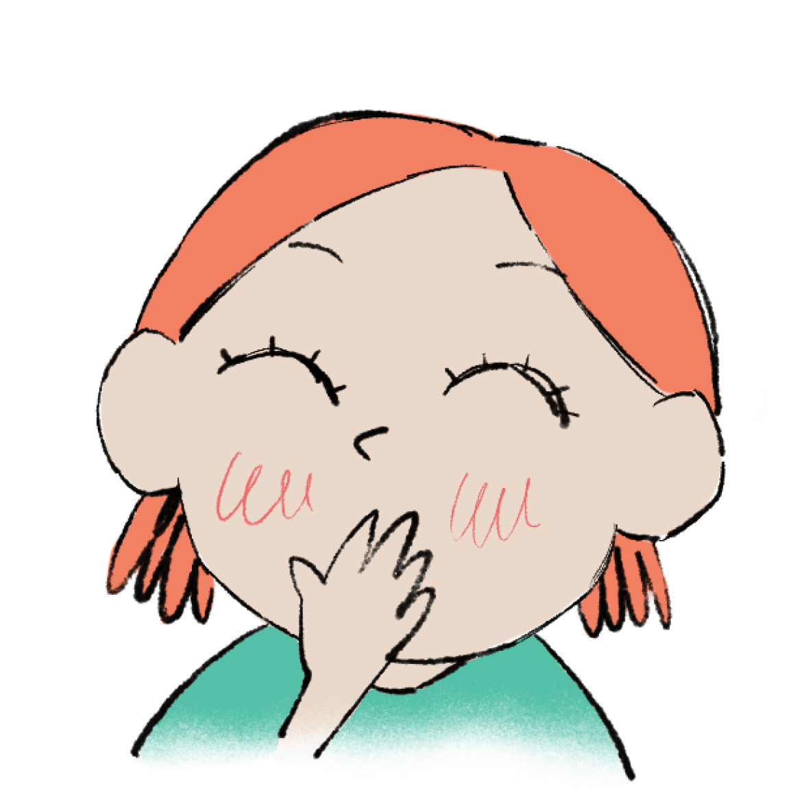 Premier geste du signe bonjour